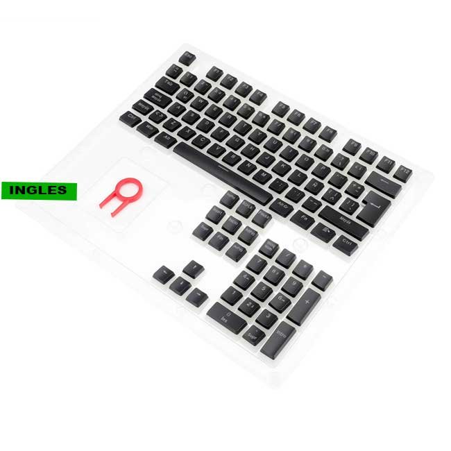 Keycaps Redragon SCARAB A130B en Inglés | Set de Teclas Mecánicas PBT