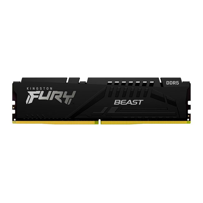 Memoria ram Kingston Fury Beast 16GB, DDR5-5200MHz, PC5-41600, CL40, 1.25V, 288-Pines, XMP 3.0