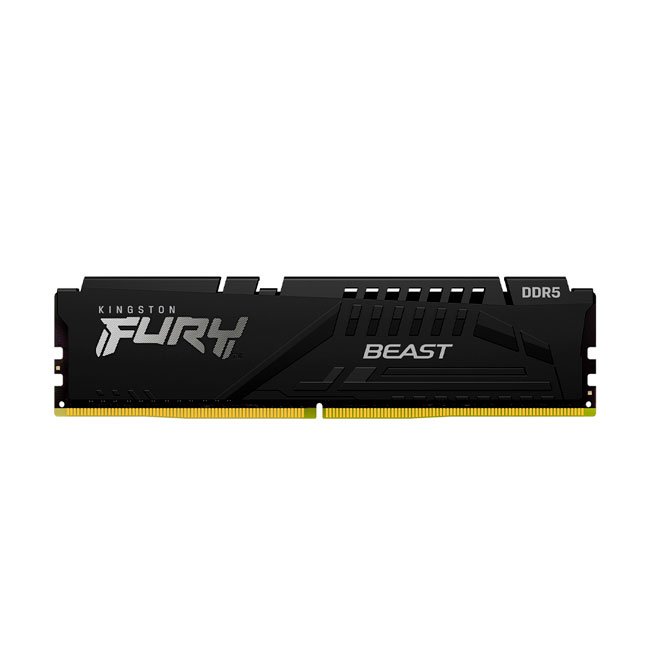 Memoria Ram Kingston Fury Beast 16GB DDR5-5600MHz, PC5-44800, CL40, 1.25V, 288-Pin, DIMM