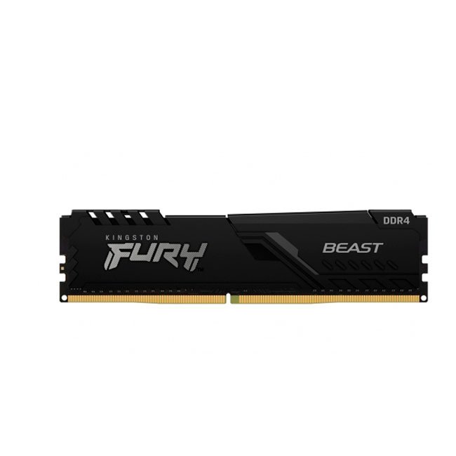 Memoria Kingston Fury Beast, 16GB, DDR4, 3200 MHz, PC4-25600, CL16, 1.35V.