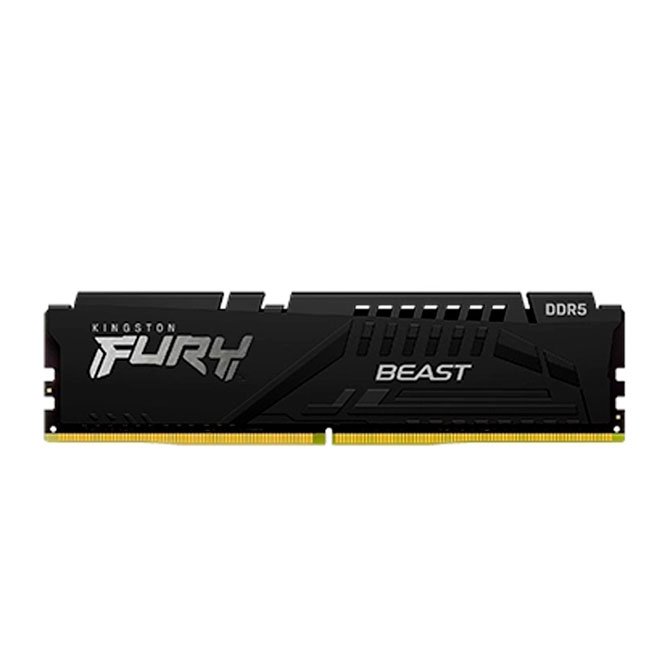 Memoria Kingston Fury Beast 8GB DDR5-5600MHz, PC5-44800, CL40, 1.25V, 288-Pin, Non-ECC