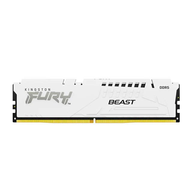 Memoria DIMM Kingston FURY Beast White EXPO, 16GB DDR5-5200MHz PC5-41600, CL36, 1.25V