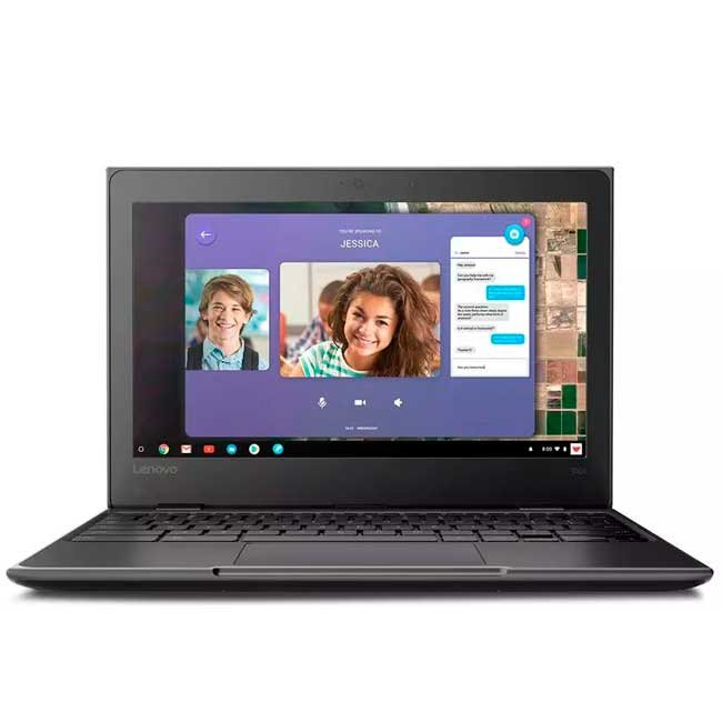 Laptop Lenovo Chromebook 100e 11.6” HD, Intel N100, 4GB RAM, 32GB eMMC, Wi-Fi 6, ChromeOS