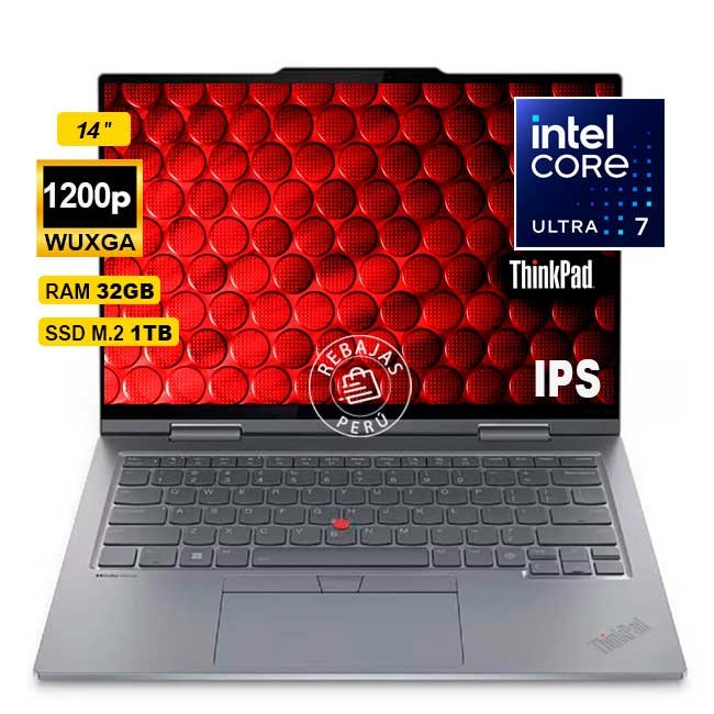Laptop Lenovo ThinkPad X1 2-in-1 Gen 9 14" Touch WUXGA Intel Core Ultra 7 32GB 1TB SSD Windows 11 Pro