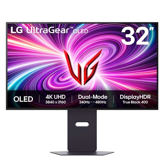 LG UltraGear OLED 32GS95UE-B – Monitor Gaming 32” 4K UHD 240Hz con 0.03ms, HDR True Black 400 y G-SYNC