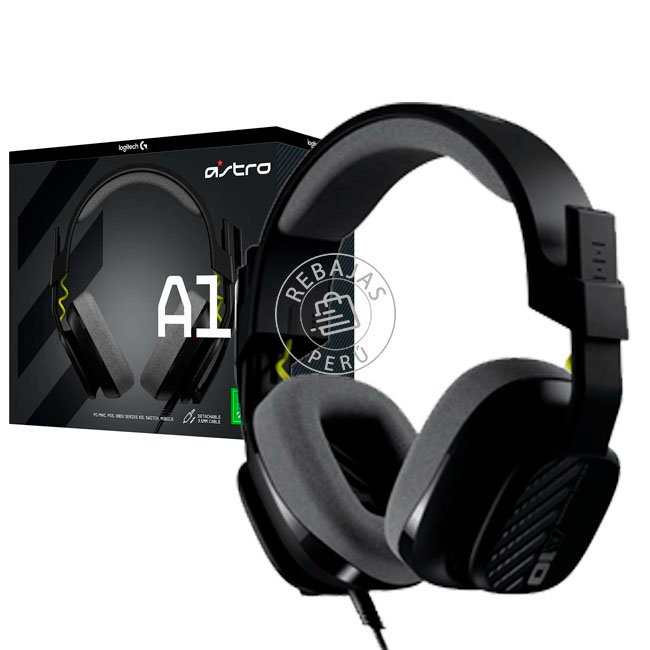 Audífonos Gaming Logitech ASTRO A10 G2 con Micrófono, Multi-Plataforma para PC, PS5, Xbox y Switch – Negro