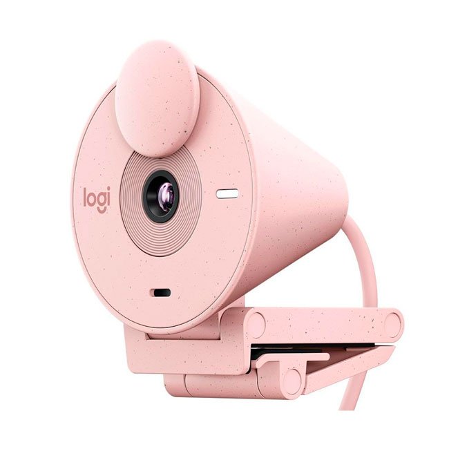 Logitech Brio 300 FHD 1080p Cámara Web Full HD con Autoenfoque y Micrófono Dual para Videollamadas y Streaming 