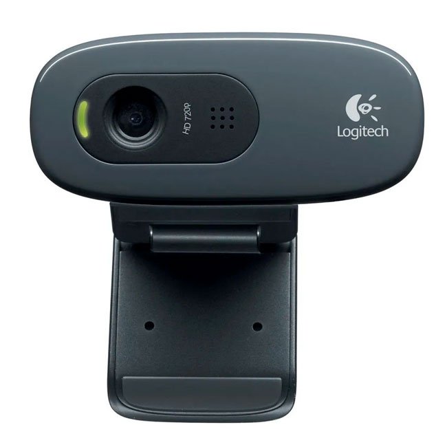 Logitech C270 HD 720p resolución HD de 720p a 30 cuadros por segundo