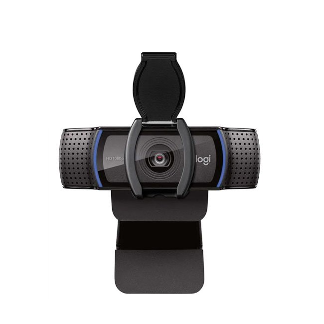 Cámara Logitech C920e Business Full HD con Micrófono y Tapa de Privacidad