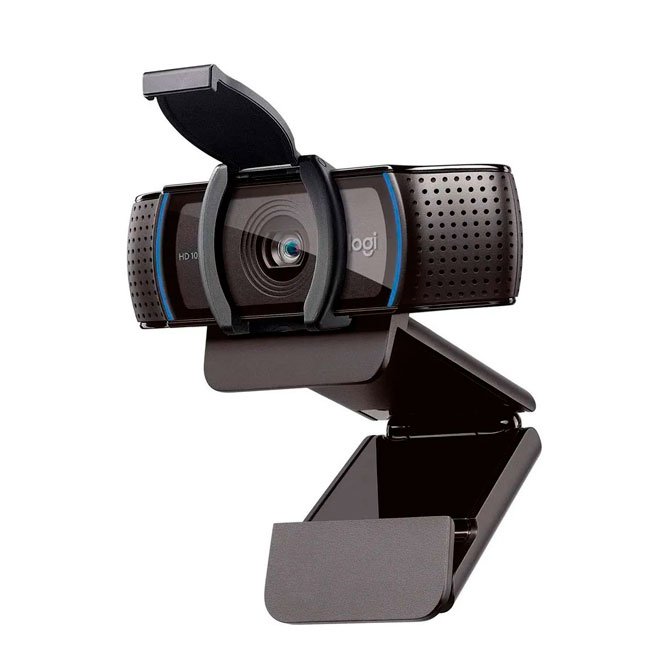 Cámara Web Logitech C920s Pro HD 1080p con Micrófonos Estéreo y Tapa de Privacidad – Full HD 