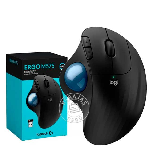 Mouse Logitech ERGO M575S Trackball Wireless Silent USB/Bluetooth