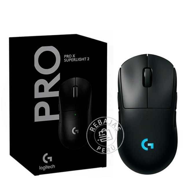 Mouse Logitech G Pro 2 Lightspeed Wireless HERO 2 RGB Gaming Negro