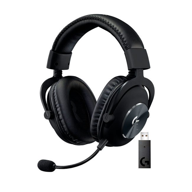 Audífono Logitech G Pro X Lightspeed con Micrófono Calidad Inalámbrica y Sonido Profesional para Gamers