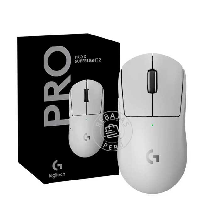 Mouse Logitech G Pro X Superlight 2 Wireless HERO 2 RGB White Gaming