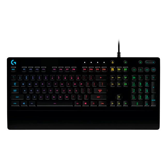 Logitech G213 Prodigy RGB – Teclado Gaming con Iluminación Personalizable y Teclas Multimedia