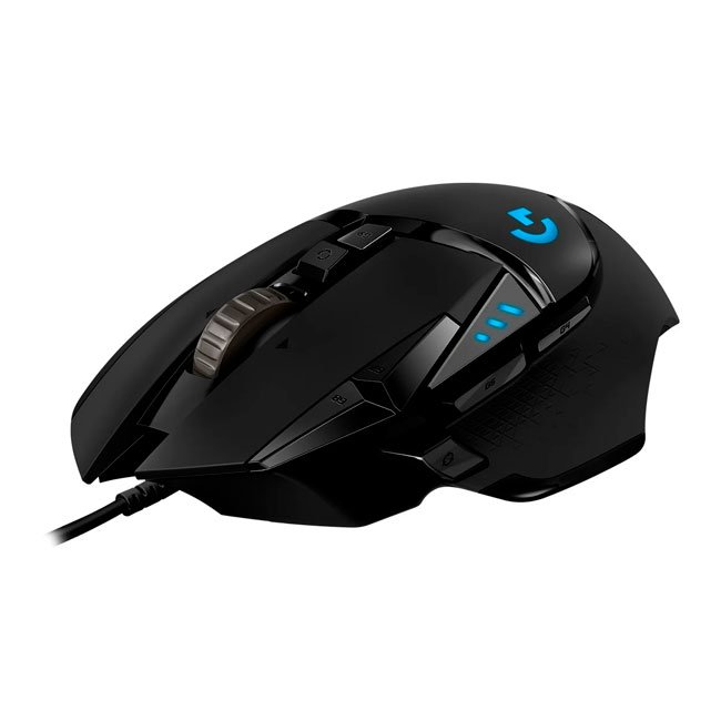 Mouse Logitech G502 HERO RGB con Sensor HERO 25K y 16000 DPI – Precisión, Peso Personalizable 