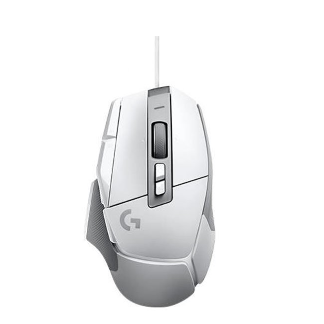 Mouse Logitech G502 X HERO Blanco USB – Sensor HERO 25K DPI y Tecnología LIGHTFORCE