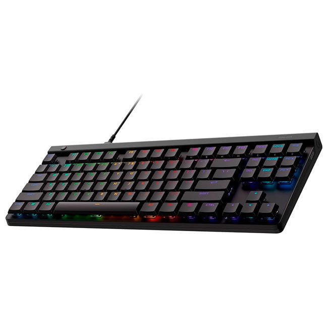 Logitech G515 TKL Wired Teclado Mecánico Low Profile con LIGHTSYNC RGB y KeyControl