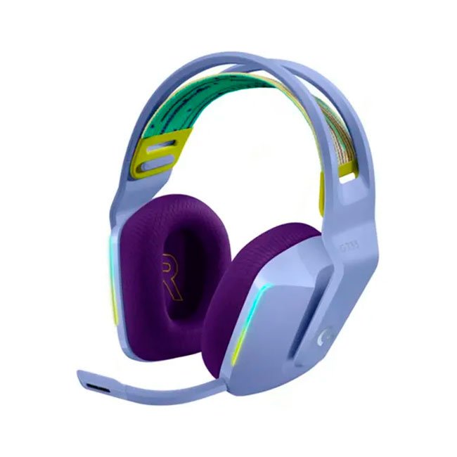 Logitech G733 LIGHTSPEED Audífonos Gamer Inalámbricos con Micrófono y RGB Personalizable