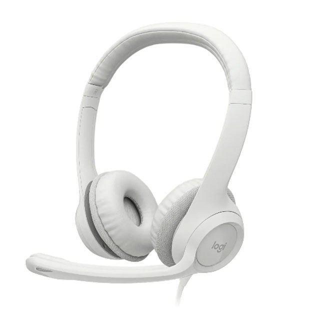 Audífono con Micrófono USB Logitech H390 | Sonido Estéreo Digital y Cancelación de Ruido