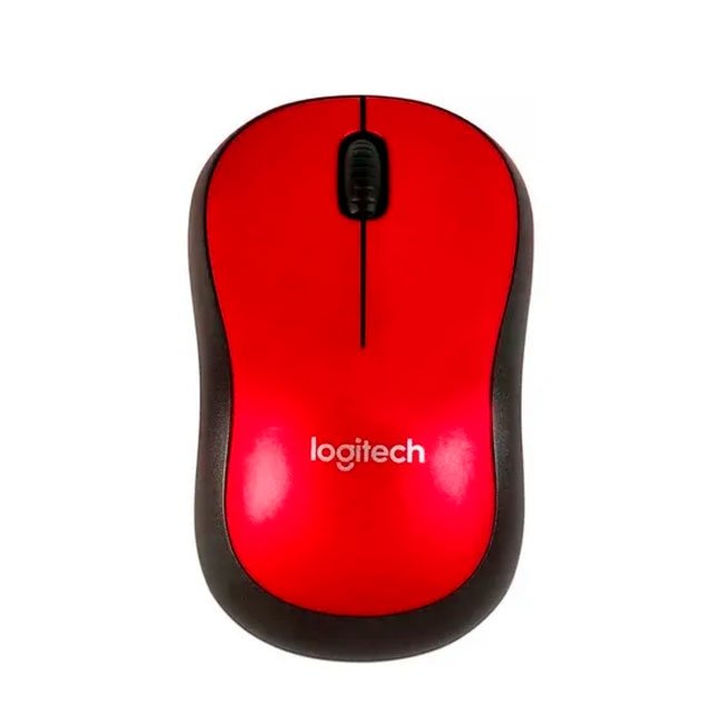 mouse Logitech M185 inalambrico sensor óptico de 1000 DPI 