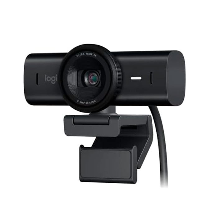 Cámara Logitech MX Brio 700 Pro 4K – Webcam Ultra HD con Autofocus, Micrófono Dual