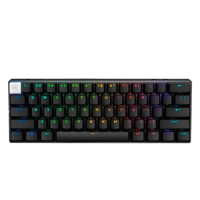 Teclado Logitech Pro X 60 LIGHTSPEED: Mecánico Óptico, RGB, Inalámbrico Bluetooth,