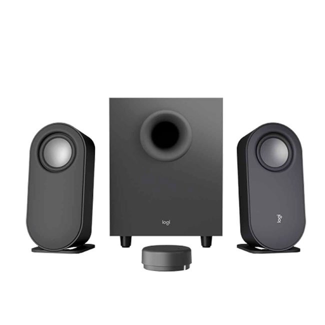 Parlante Logitech Z407 2.1 Bluetooth 80W – Sistema de Sonido Potente con Subwoofer y Control Remoto