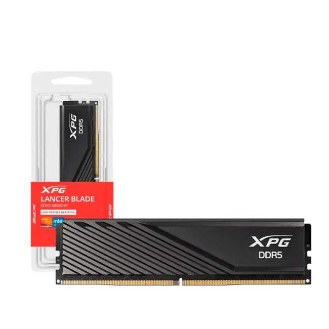 Memoria RAM DDR5 XPG LANCER BLADE 32GB 5600MHz CL46 Low Profile Negra