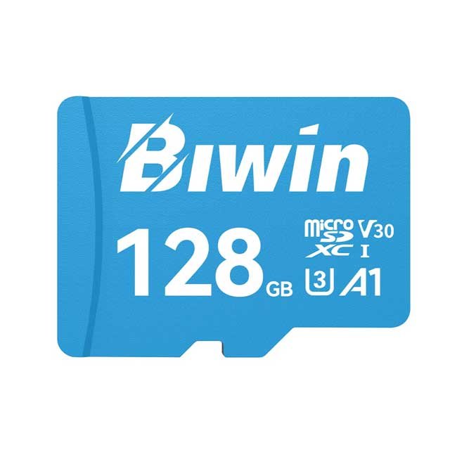 Memoria microSD 128GB BIWIN MS100 U3 V30 A1 100MB/s Alta Velocidad