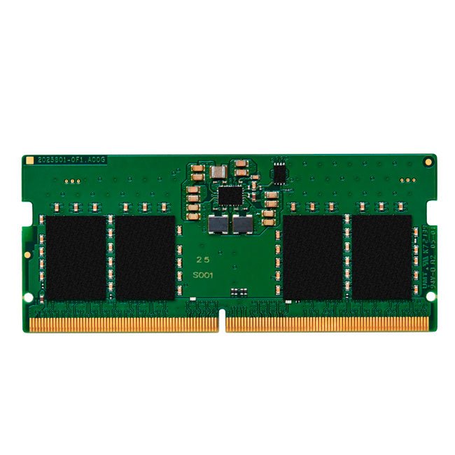 Memoria SODIMM Kingston 8GB DDR5-5600MHz, PC5-44800, CL46, 1.1V, 262-pin, 1Rx16, Non-ECC