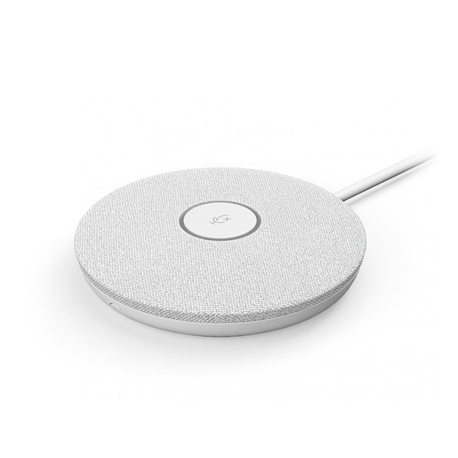 Micrófono Logitech Rally Mic Pod Blanco Audio Profesional para Videoconferencias y Salas de Reunión 