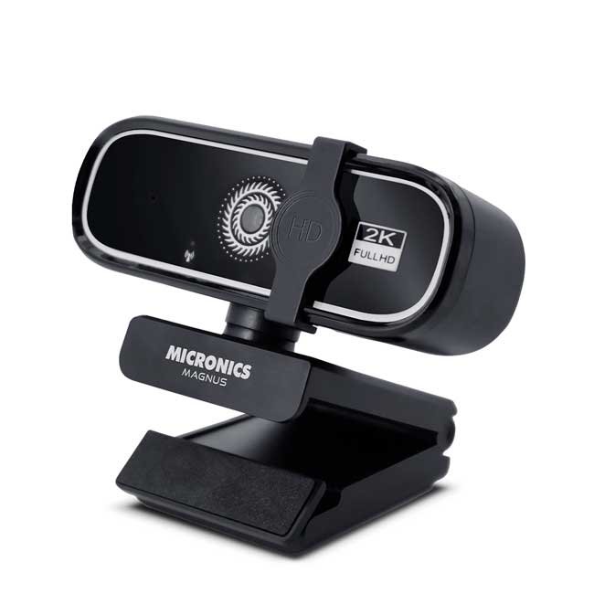 Cámara Web MAGNUS MIC W701 2K QHD 1440p con Micrófono Integrado y Lente 2P2G USB Micronics