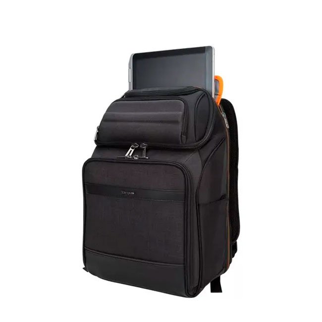 Mochila Targus CitySmart Premium EVA TSA para Laptop de 15.6" – Negra, Antigolpes y de Viaje