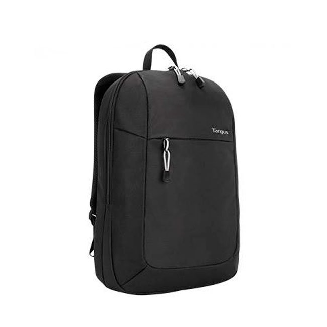 Mochila Targus Intellect Essential 15.6" Negro– Para Laptop, Liviana y Resistente