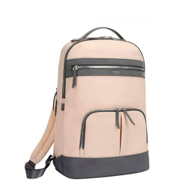 Mochila Targus Newport 16" Beige | Elegante, Repelente al Agua y para Laptop