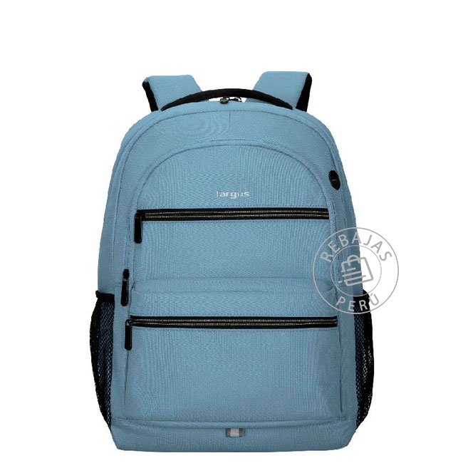mochila targus octave ii tbb63702gl 15.6" azul acolchada con bolsillos organizadores y panel ventilado