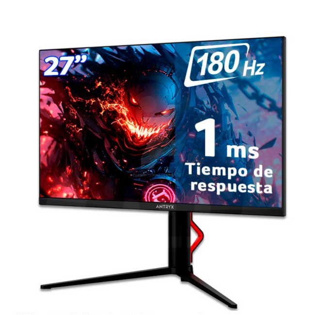 Monitor Gaming Antryx Xtreme IPX2725QGTP 27” Fast IPS QHD 2K 180Hz 1ms G-Sync RGB