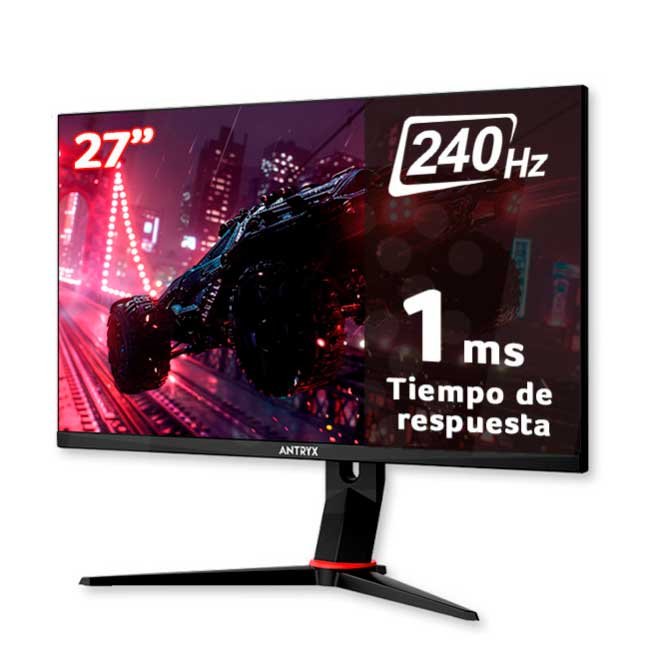 Monitor Gaming Antryx IPX2755QGXP Xtreme Vision 27" 2K QHD, 240Hz, 1ms, Fast IPS, Adaptive-Sync, RGB