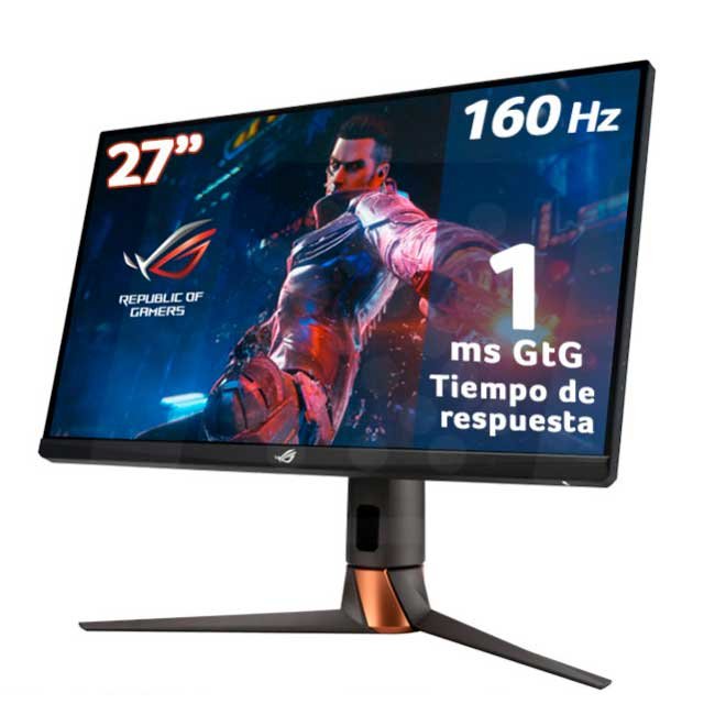 Monitor Gaming ASUS ROG Swift PG27UQR 27” 4K UHD, IPS, 160Hz, 1ms, HDMI 2.1, FreeSync, G-SYNC Compatible, HDR600