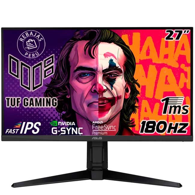 Monitor ASUS TUF Gaming VG279QL3A 27” FHD IPS 180Hz 1ms HDR10 FreeSync G-SYNC HDMI DP