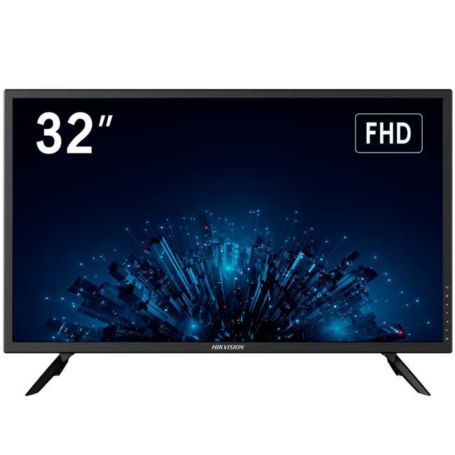 Monitor Hikvision DS-D5032F3-1V0S de 32" FHD 75Hz con altavoces integrados y soporte VESA – Pantalla VA de 178°