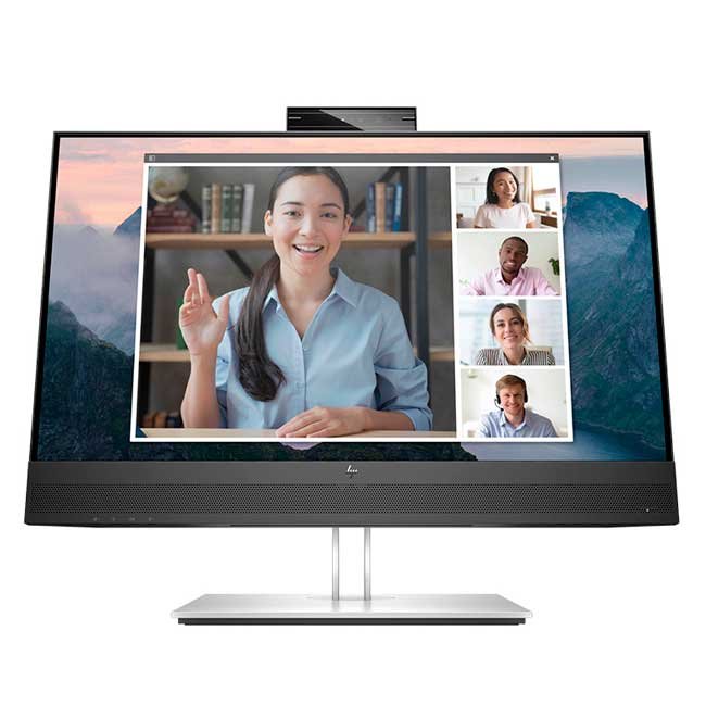 Monitor HP E24mv G4 169L0AA#ABA 23,8'' FHD IPS con Webcam 5MP, Altavoces HDMI, DP, USB