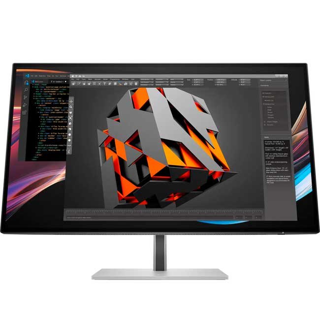 Monitor HP Pro S7 27" 4K UHD IPS Black, Thunderbolt 4, 400 nits, Calibración de Color, USB-C y HDMI 8J9G2AA#ABA