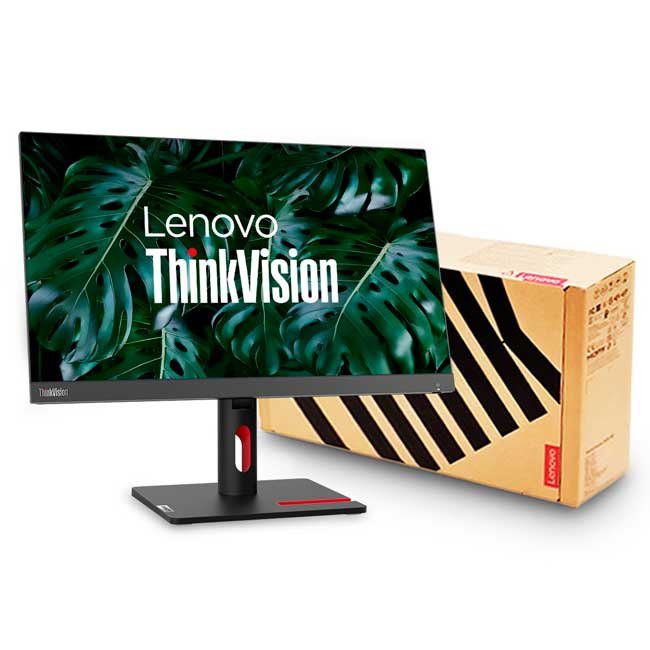 Monitor Lenovo ThinkVision S22i-30 21.5” Full HD IPS 75Hz HDMI VGA Negro Gris