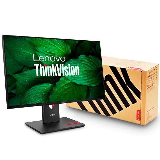 Monitor Lenovo ThinkVision T24-40 64A4MARXLA 23.8" Full HD IPS USB-C HDMI DP VGA 120Hz Antirreflejo
