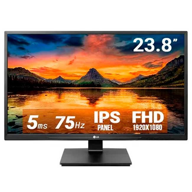 Monitor LG 24BK550Y-B 24'' IPS Full HD | HDMI, DisplayPort, Pivot USB Profesionales