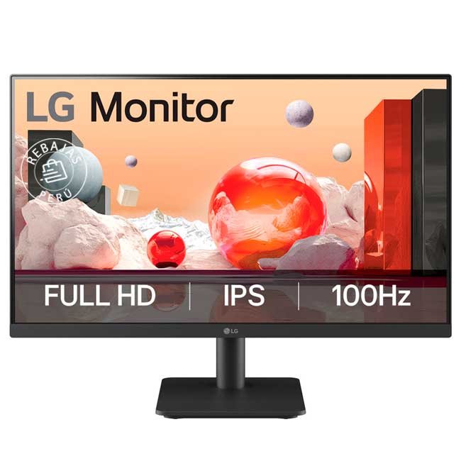 Monitor LG 24MS500-B 23.8” IPS Full HD (1920x1080), HDMI x2, 5ms, 250 nits, 1000:1, Antirreflejo