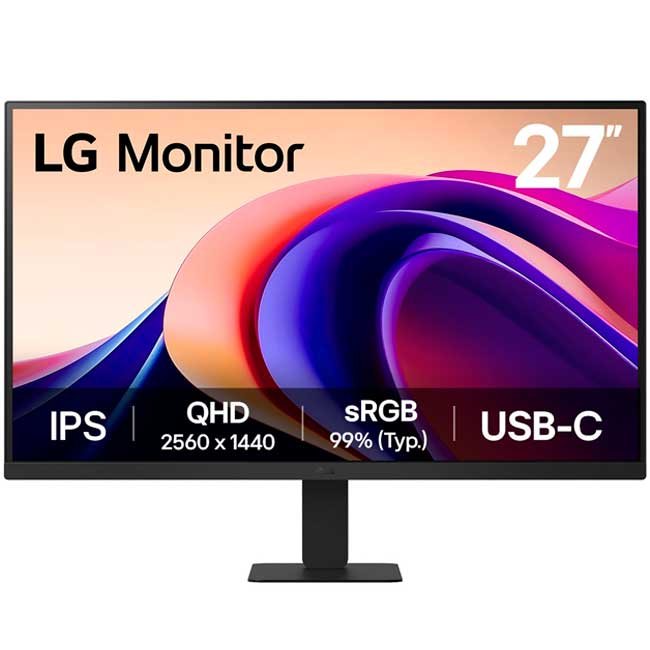 Monitor LG 27U631A-B 27'' QHD IPS con HDMI, USB-C, 100Hz y HDR10