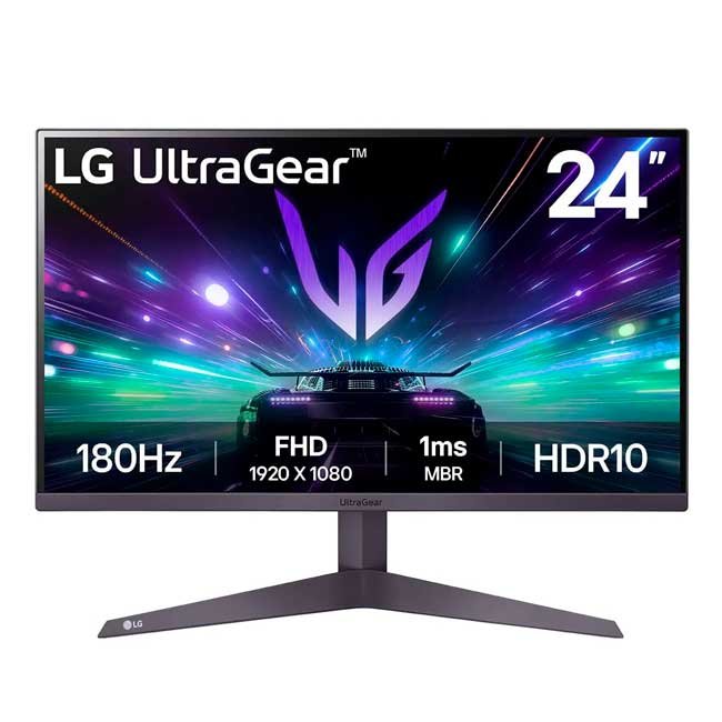 Monitor LG 24GS50F-B UltraGear 24" FHD, 180Hz, 1ms, FreeSync Premium